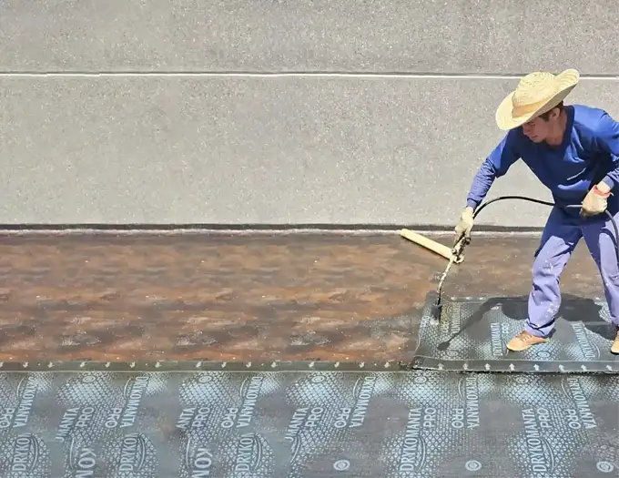 Aplicação de Manta Asfáltica