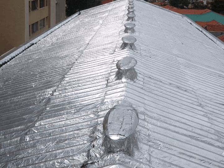 Isolamento Térmico em Telhado